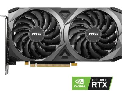 MSI Ventus GeForce RTX 3060 12GB OC GDDR6 PCIe 4.0 Video Graphics