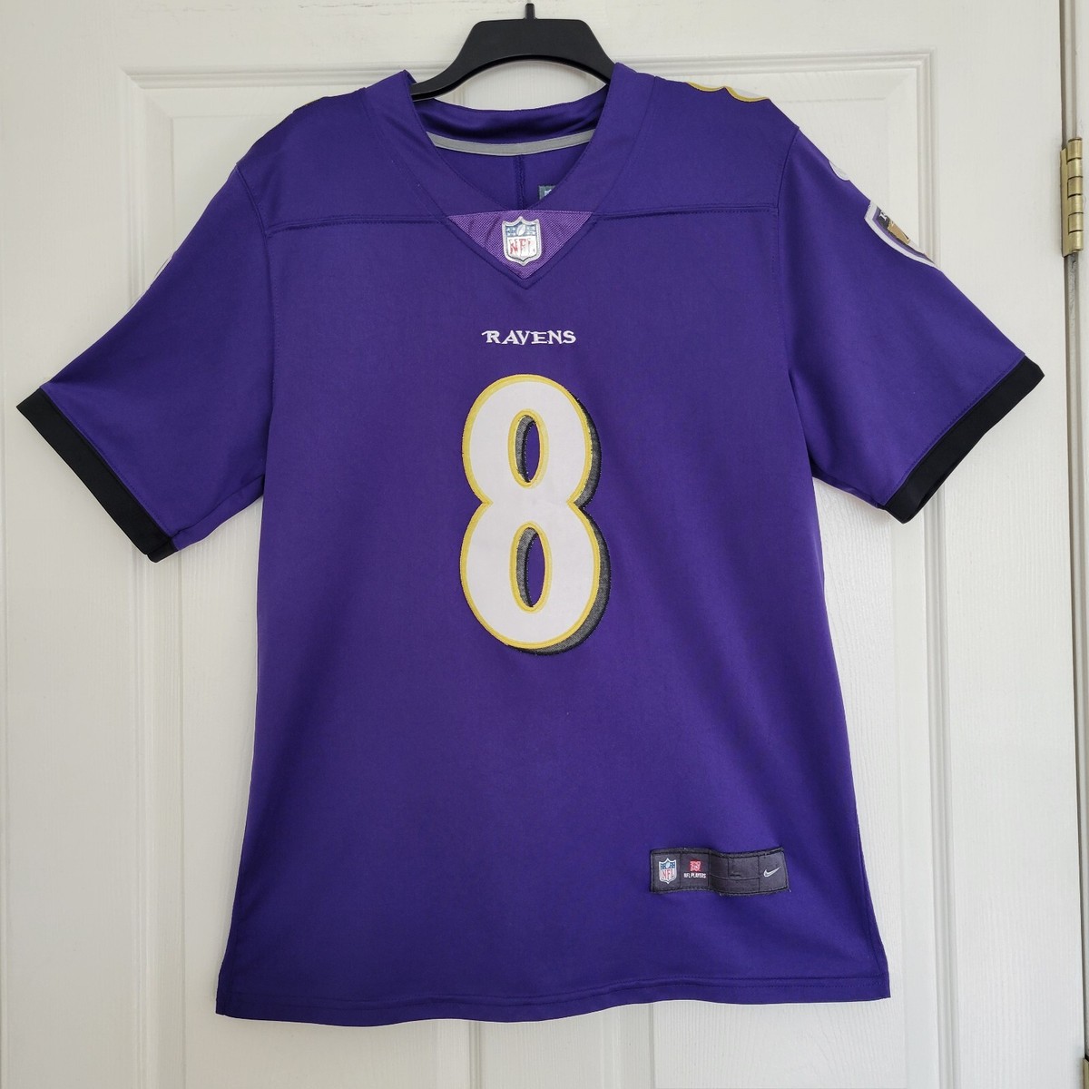 Baltimore Ravens Lamar Jackson #8 Nike On Field NFL Players Jersey
