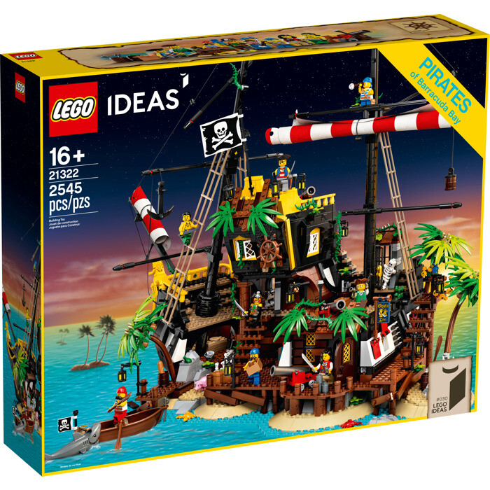 LEGO Ideas Pirates of Barracuda Bay Box Set 21322 (SEALED