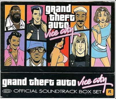 GRAND THEFT AUTO / Vice City Official Sound Track Box Set VG/EX++