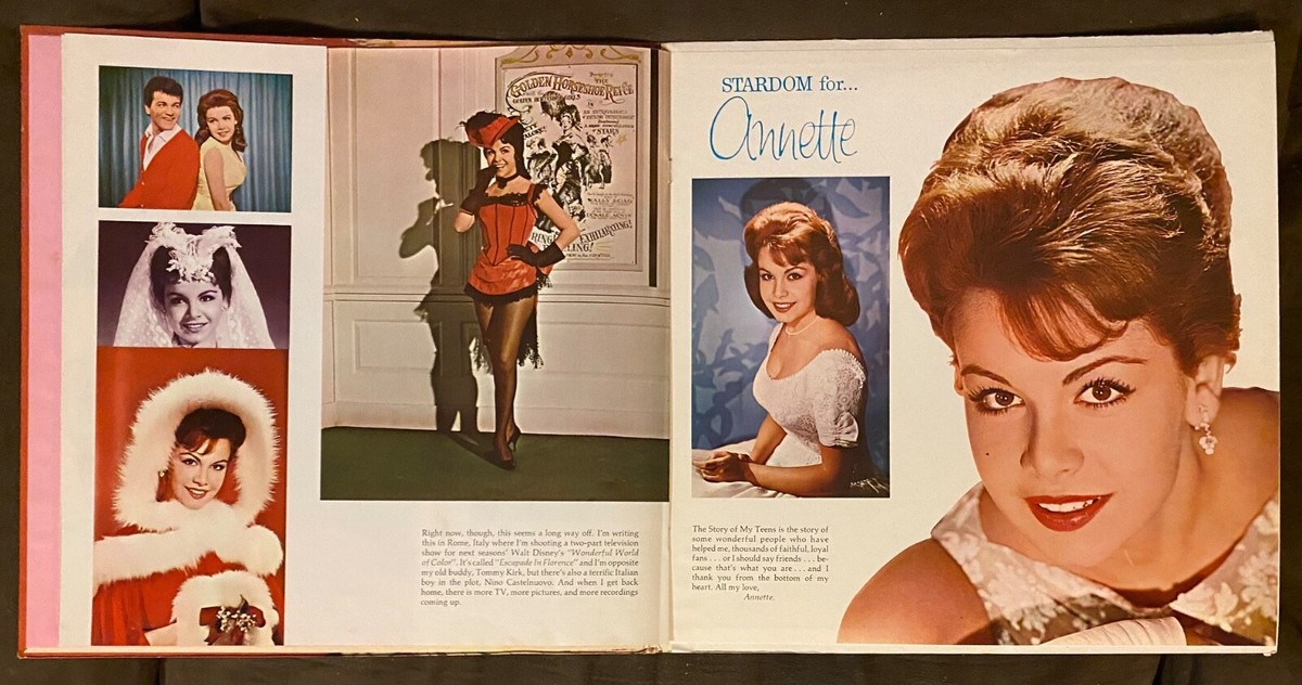 ANNETTE FUNICELLO The Story of my Teens - 1962 1st Press Buena