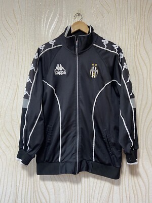 JUVENTUS 1998 1999 FOOTBALL SOCCER TRACK JACKET KAPPA sz XL MEN