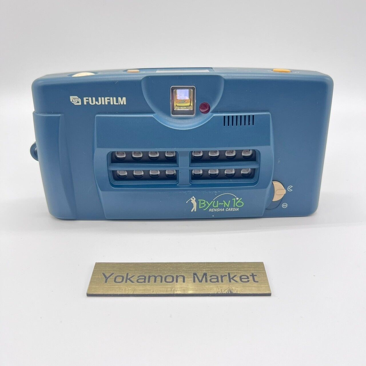 Fujifilm Rensha Cardia Byu-n 16 Compact Film Camera Blue F/S | eBay