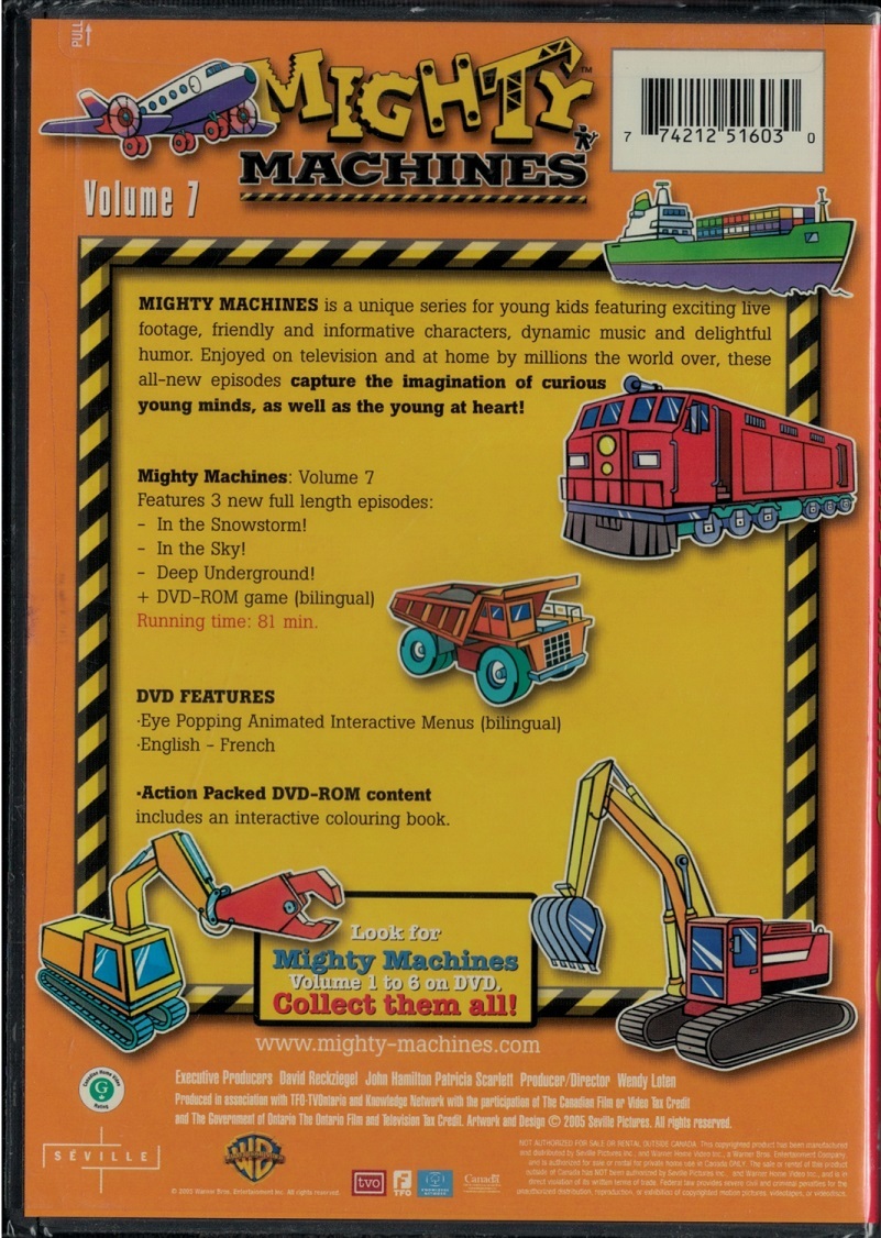 Mighty Machines Vol 7 - In the Snowstorm, In the Sky, Deep