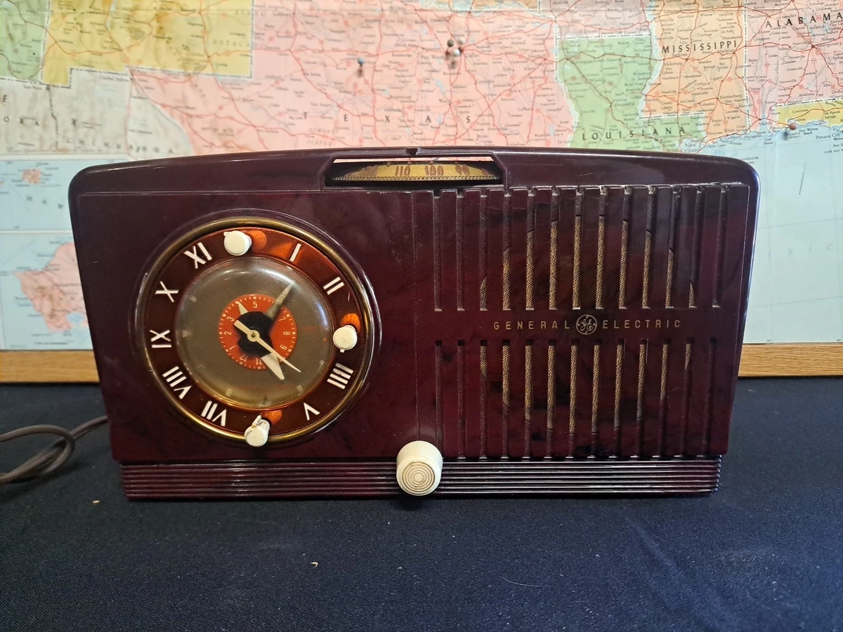 GENERAL ELECTRIC ラジオ時計 1950製MADE IN USA GENERAL ELECTRIC