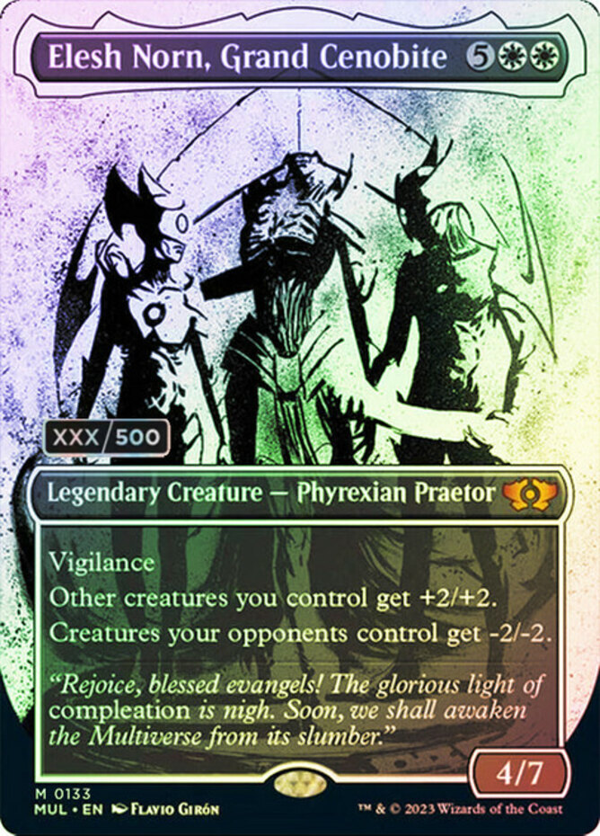1x] Elesh Norn, Grand Cenobite - Foil - Serialized Near Mint