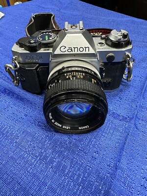 Canon AE-1 Program Film Camera FD 50mm 1:1.4 Lens From JAPAN | eBay