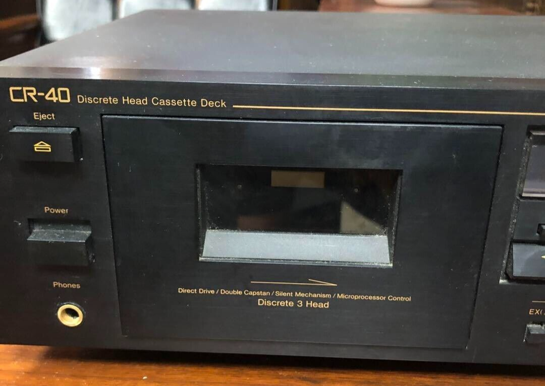 Nakamichi CR-40 Discrete Head Cassette Deck Good | eBay