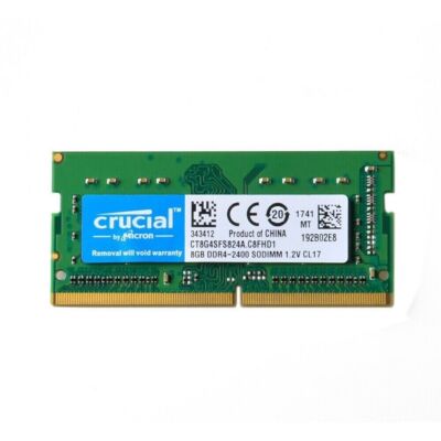Crucial DDR4 16GB KIT 2 x 8GB 2400 MHz PC4-19200 SODIMM 260-Pin