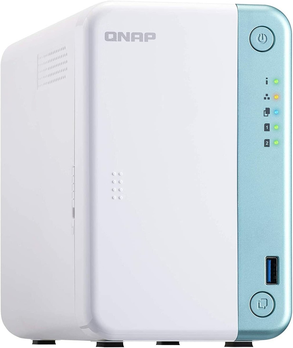 QNAP TS-251D-4G 2-Bay Home NAS Intel Celeron J4005 CPU 4GB RAM1GbE