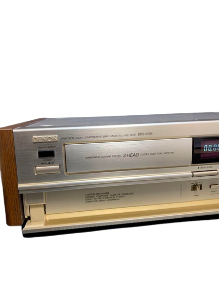 Denon DRS-810G Vintage Cassette Decks Silver Good | eBay
