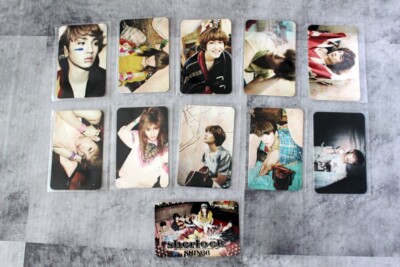 FULL SET x11 SHINee Sherlock Photocard Japan Single Limited KEY