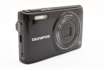 Olympus Stylus VG-180 Black 5x Wide Zoom Digital Camera from Japan