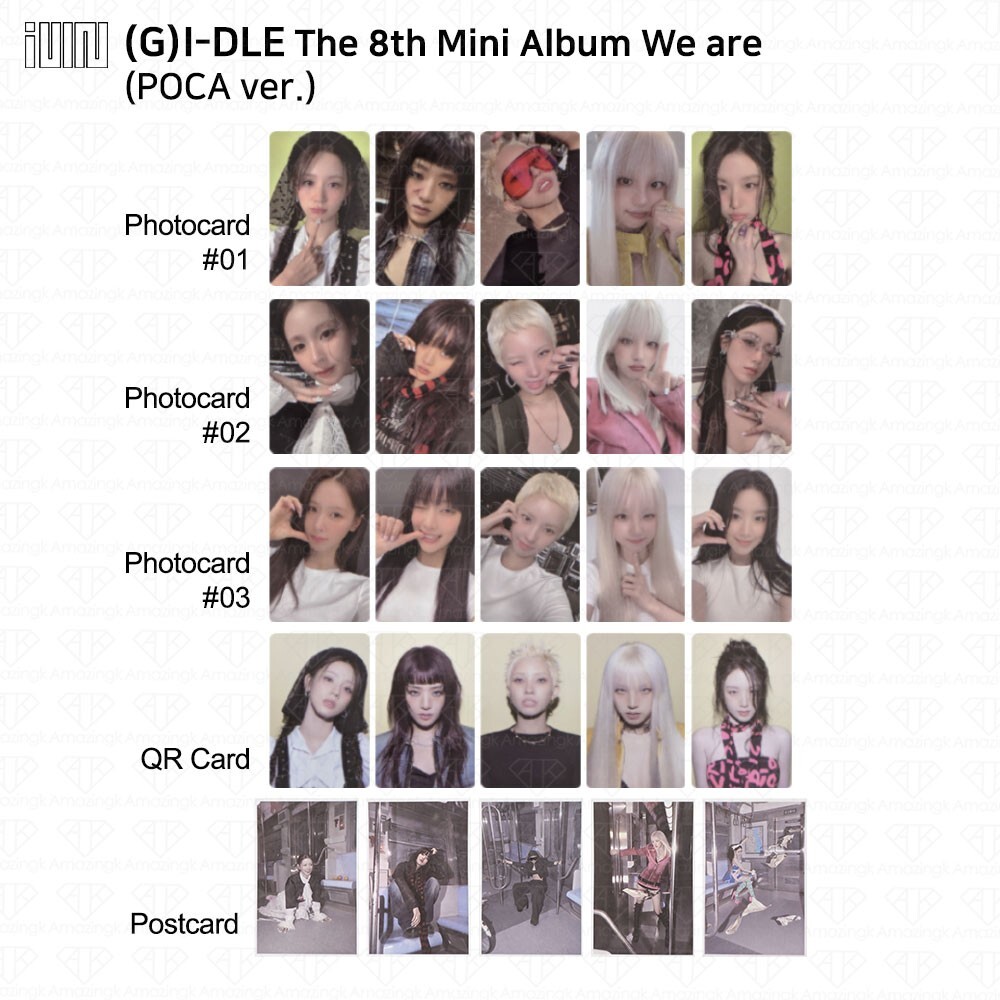 G)I-DLE IDLE The 8th Mini Album We are POCAALBUM ver Official