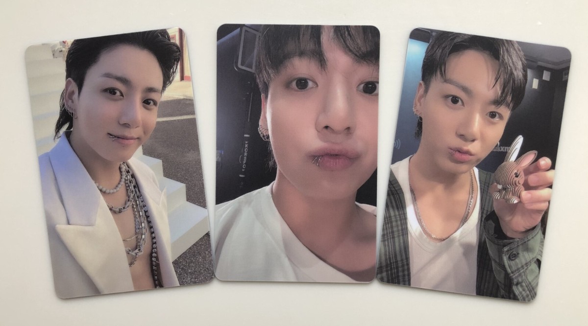BTS Jungkook Golden Weverse Global Limited PVC Official Photo Card