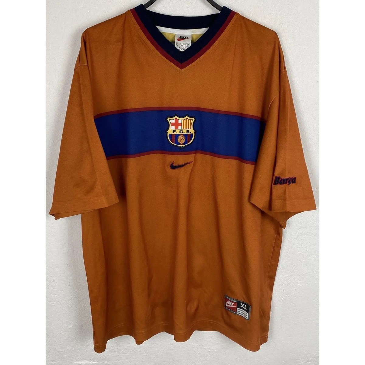 F.C.Barcelona Nike 1998/99 #19 Kluivert Patrick Third Soccer