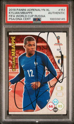 2018 Panini Adrenal YN XL Fifa World Cup Russia #151 Kylian Mbappe