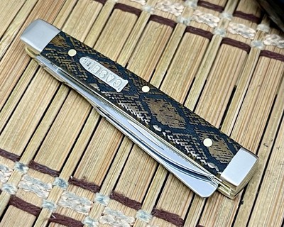 Case XX USA 2025 Antique Bone Diamondback Snake Skin 1/500 Baby