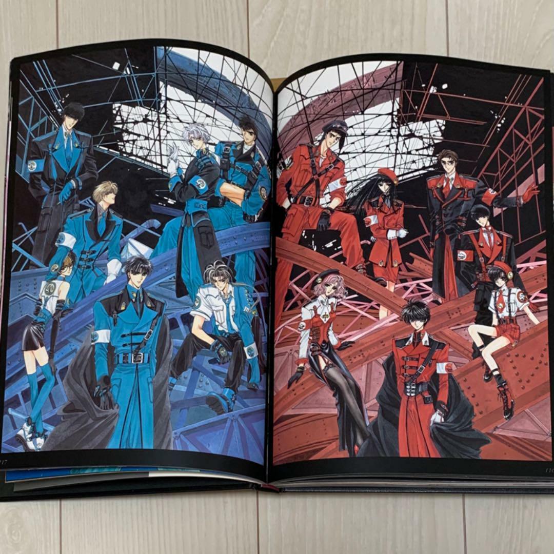 初版] X illustrated collection CLAMP CLAMP画集「X illustrated