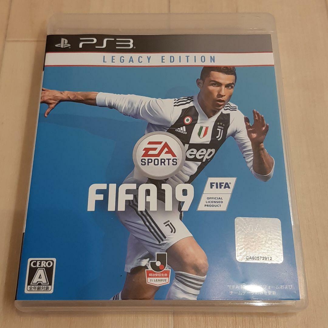 PS3 FIFA 19 Legacy Edition Ronaldo Cover Sony PlayStation 3 Japan