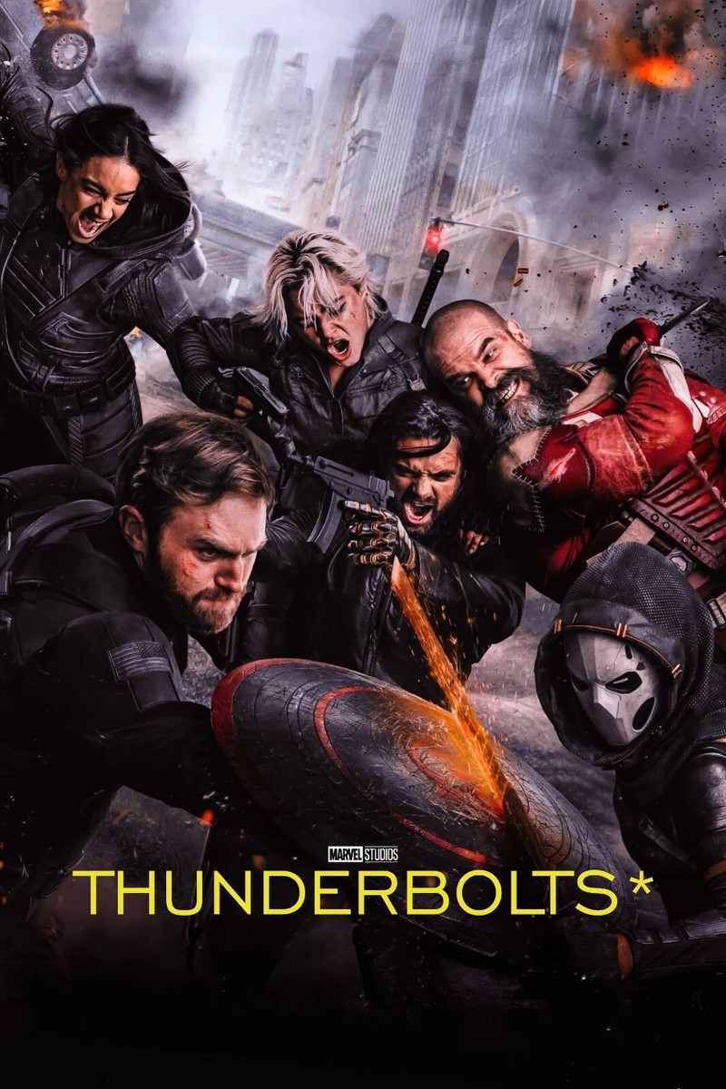 2025 Thunderbolts Movie Poster 11X17 Florence Pugh Marvel