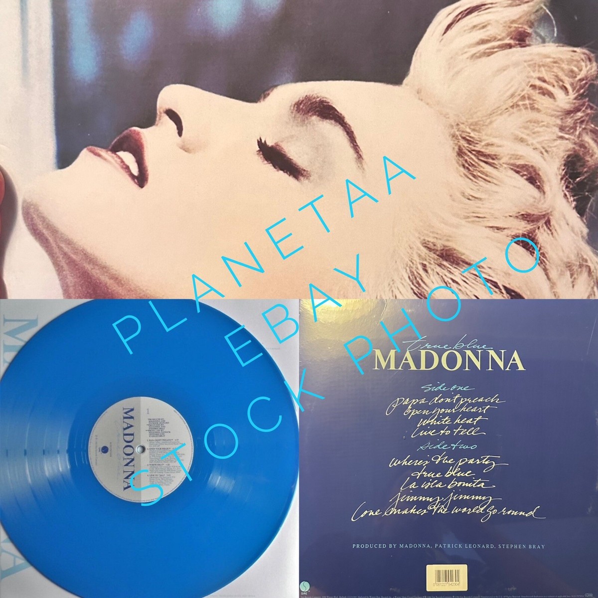 Madonna - True Blue Colored Blue Vinyl New and SEALED | eBay