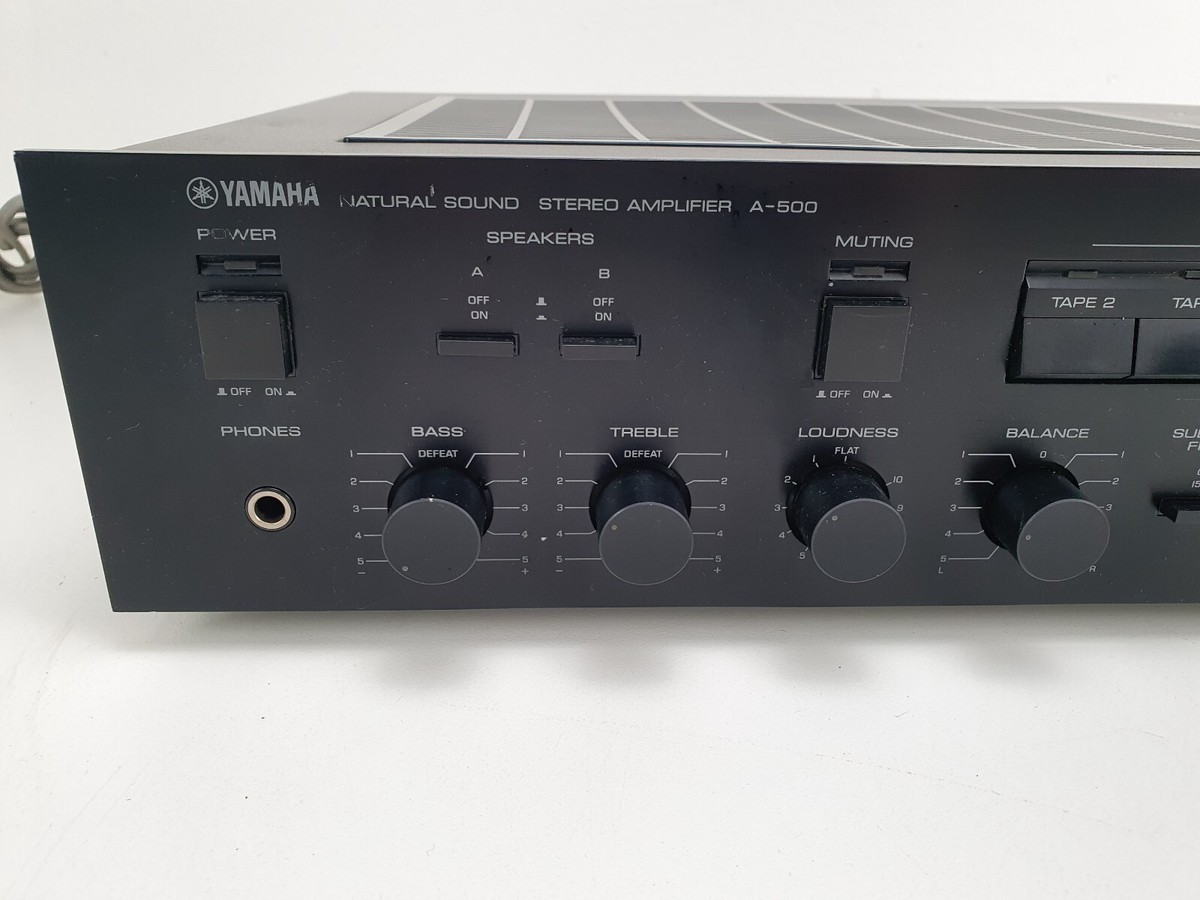 Yamaha A-500 Natural sound Stereo Amplifier - Serviced | eBay