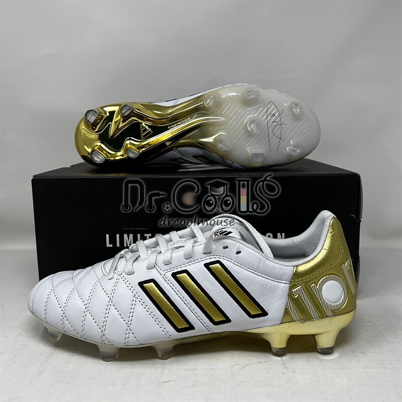 BNIB adidas 11pro TK Gold FG Toni Kroos Limited Edition White Gold