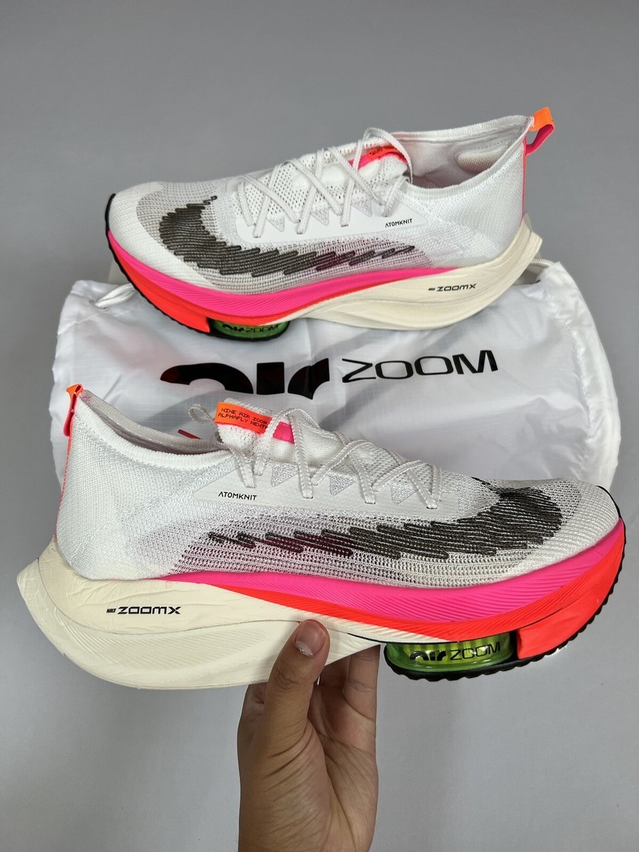 Nike Air Zoom Alphafly NEXT% Flyknit Rawdacious Pink White DJ5455