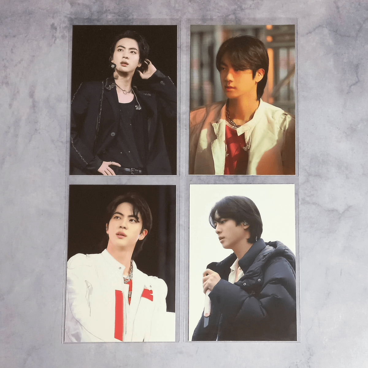 BTS HYBE Insight Museum PTD Behind The Stage Photo Card - Jin Set