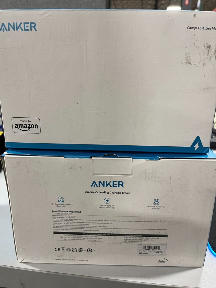 Anker Wireless Charging Dock For Amazon Fire HD 10 Plus See DISC