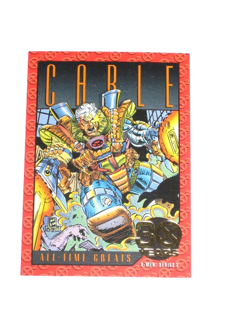 1993 X-MEN SERIES 2 30 YEARS GOLD FOIL STAMPED 9 CARD INSERT CHASE