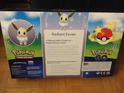The Pokémon TCG: Pokémon GO Premium Collection Box Radiant Eevee
