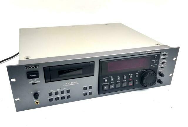 Sony PCM-R500 DAT Audio Recorder/Player for sale online | eBay