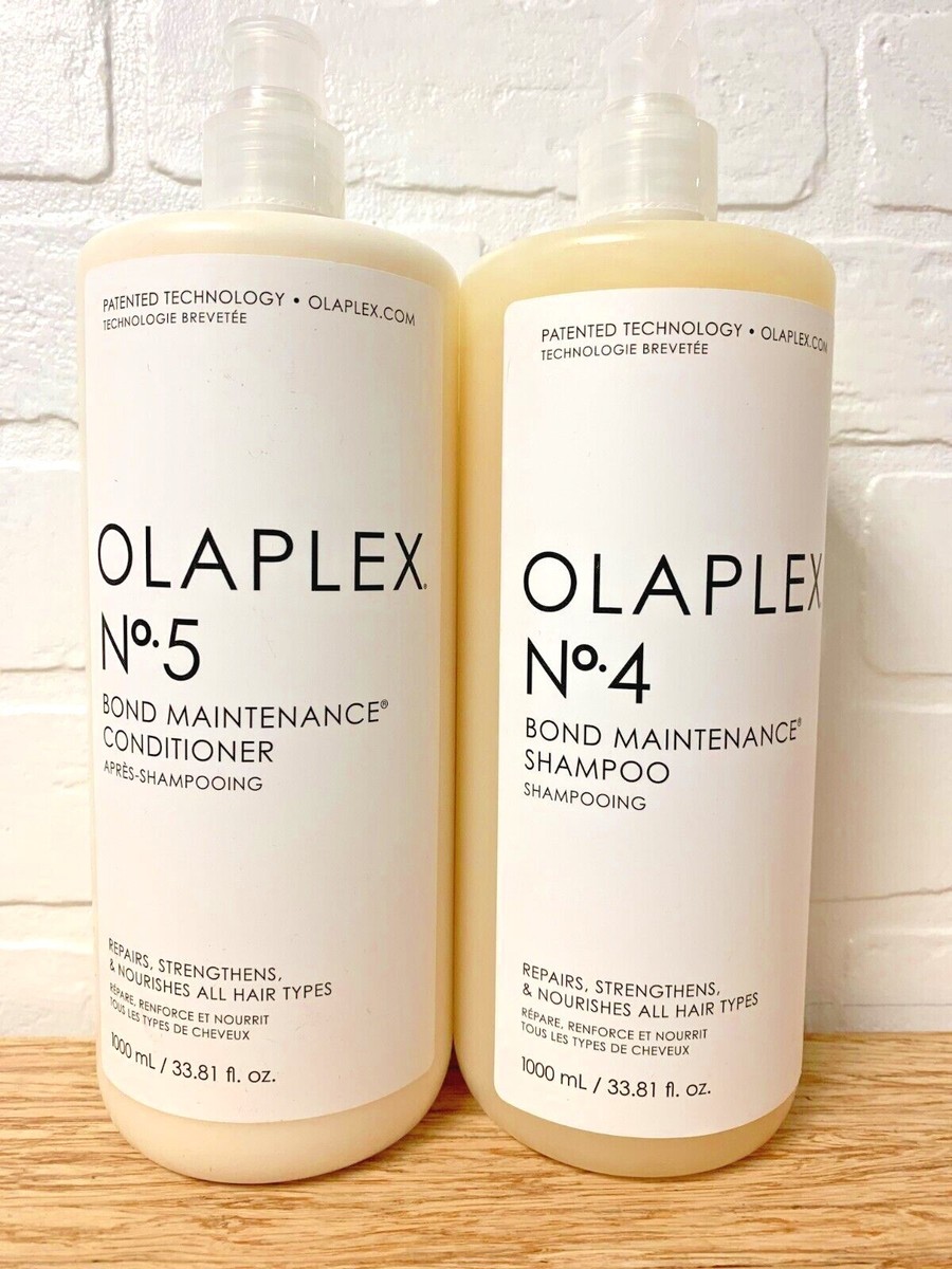 Olaplex No 4/No.5 Bond Maintenance Shampoo/Conditioner 33.81 Fl Oz