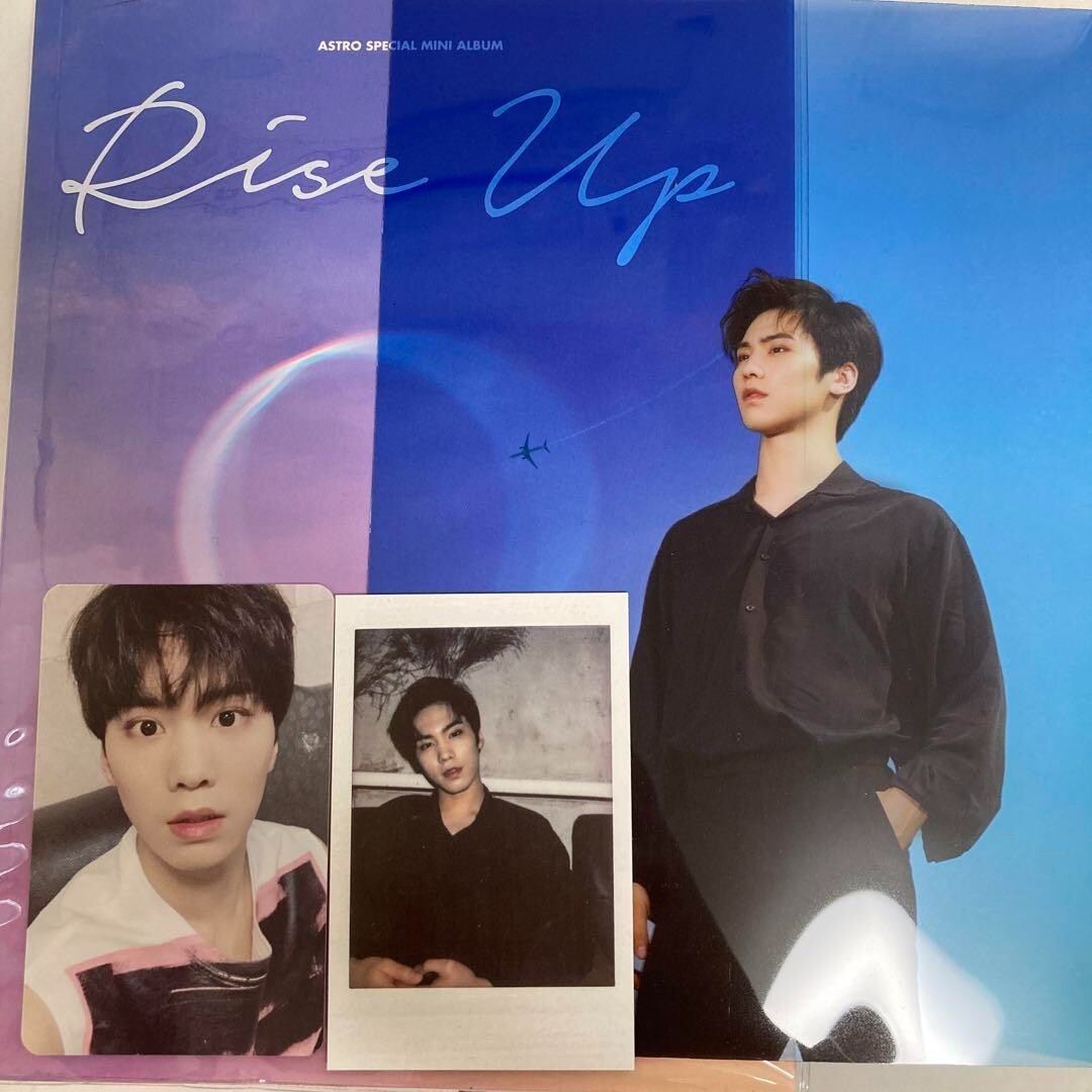 ASTRO Rise Up With Polaroid Photocard ROCKY Set of 4 Special Mini