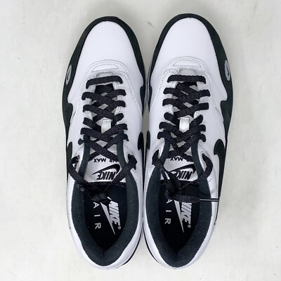 Nike Air Max 1 'Panda Black' White Sneakers, Size 13 / 11.5M BNIB