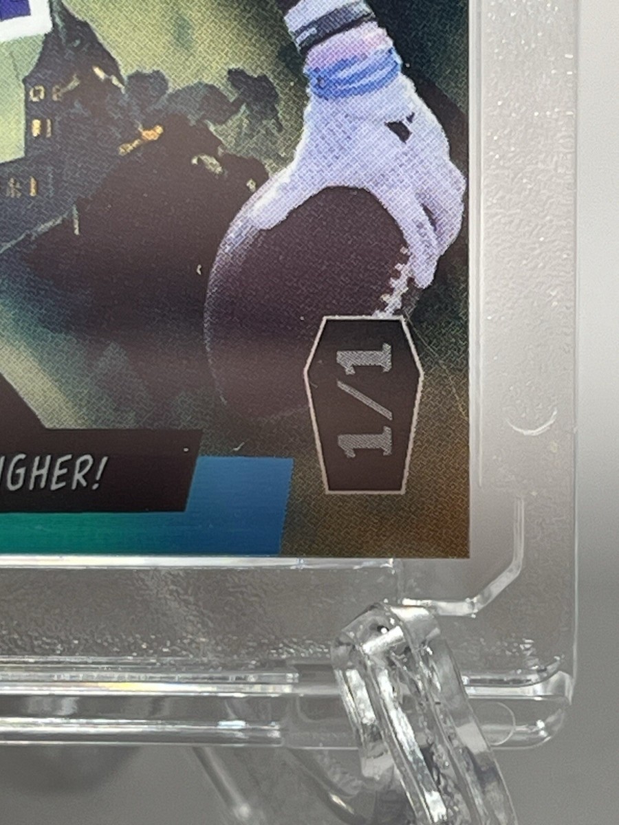 Xavier Legette Wild Card Haunted Hits “Turf Monsters” 1/1