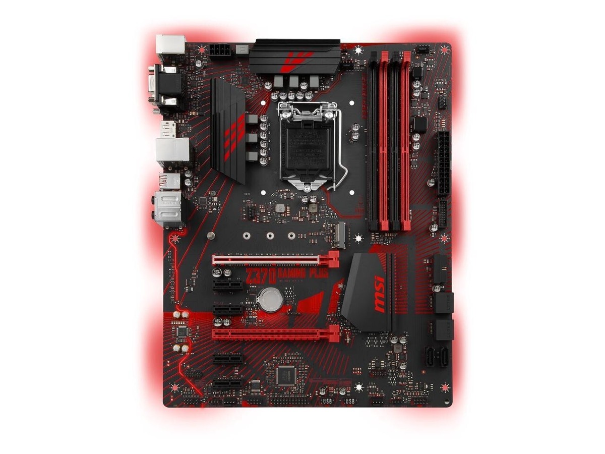 MSI Z370 GAMING PLUS LGA 1151 (300 Series) Intel Z370 ATX Intel