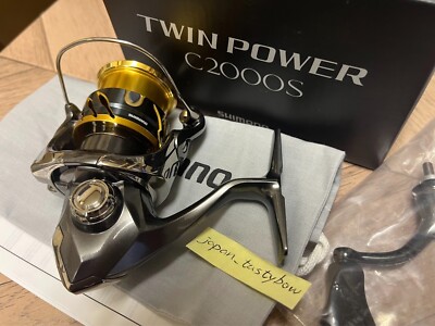 Shimano 20 TWIN POWER C2000S Spinning Fishing Reel Made in Japan