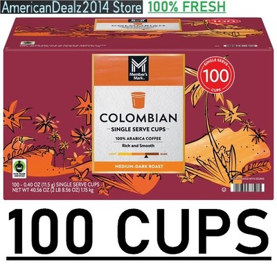 Member's Mark Colombian Medium Roast Coffee Single Serve K-Cups
