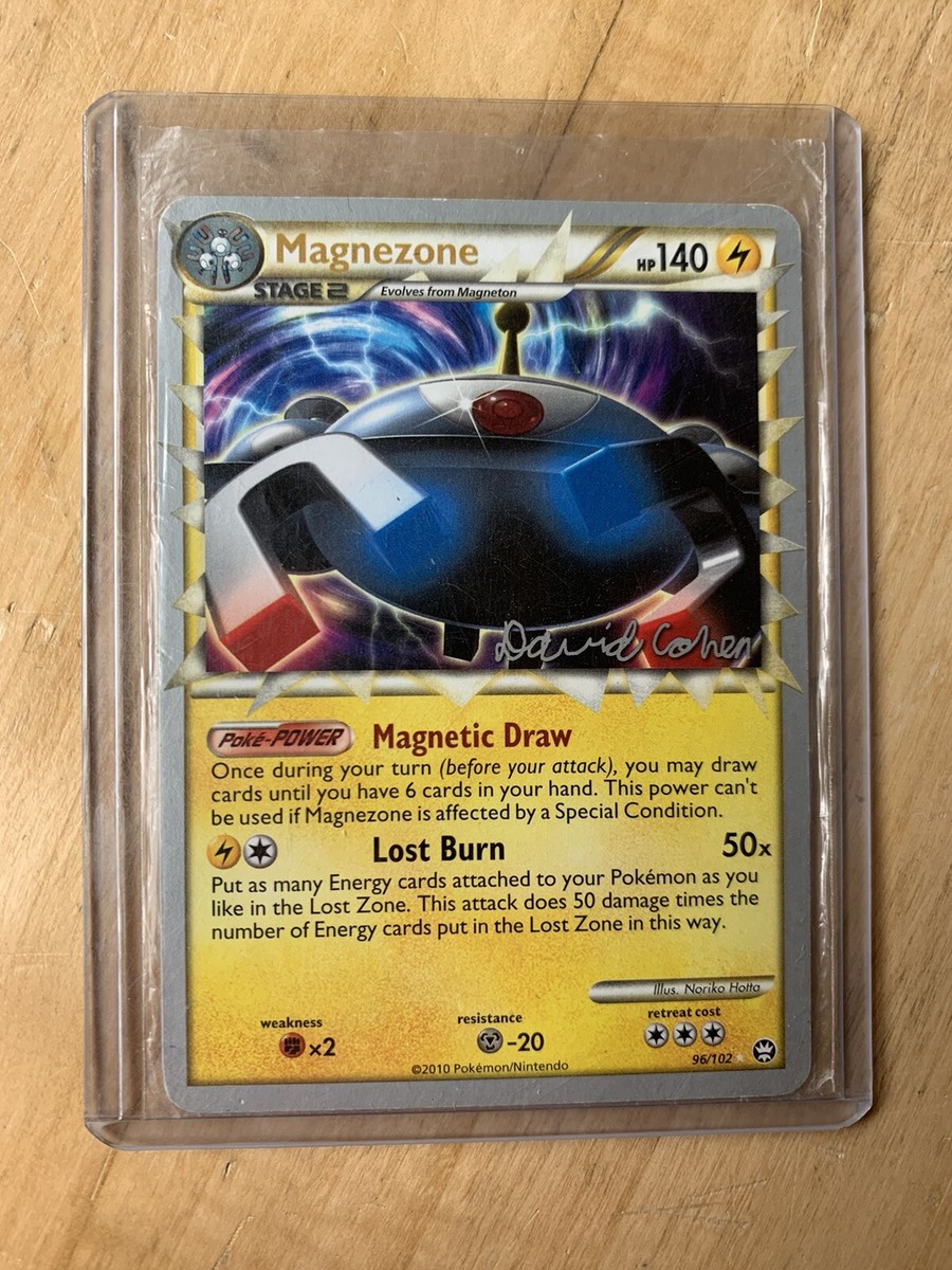 Magnezone 96/102 Ultra Rare World Championships 2011 Signed