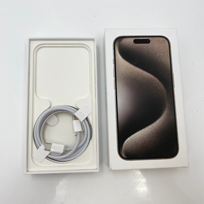 Apple iPhone 15 Pro - 256GB - Natural (Unlocked) - Open Box | eBay