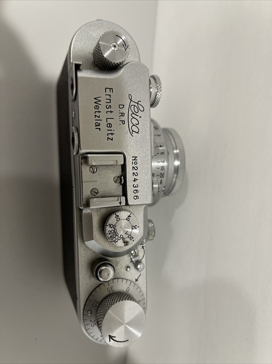 Vintage Leica D.R.P. Ernst Leitz Wetzlar Camera f=5cm 1:2,No224366