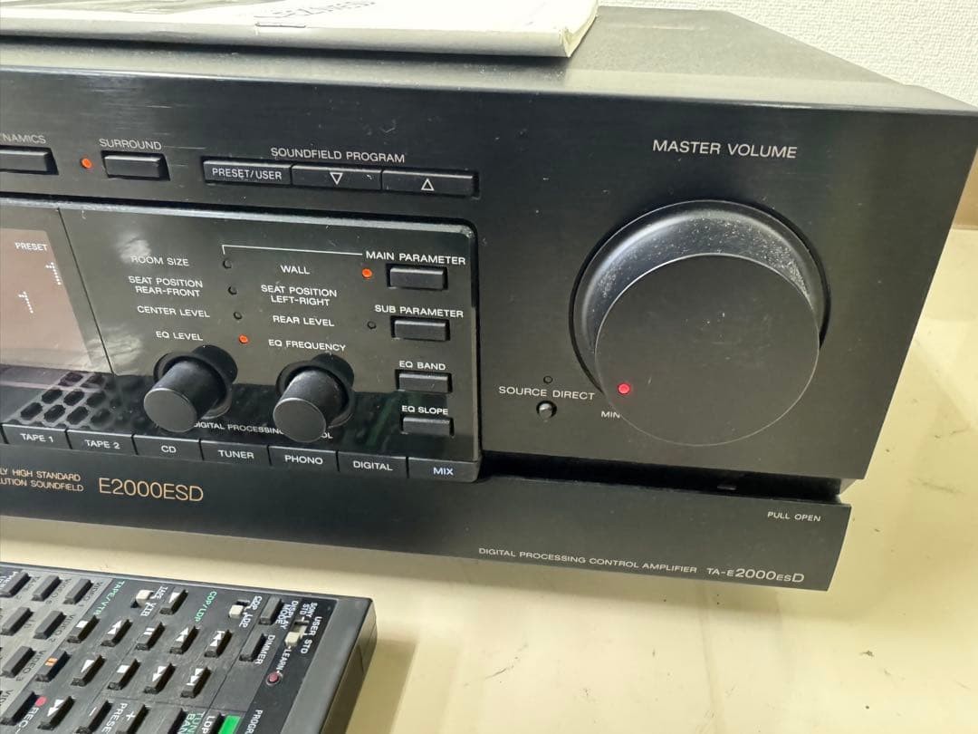 Sony TA-E2000ESD 5 Channel Pre-Amp/Processor Amplifier for sale