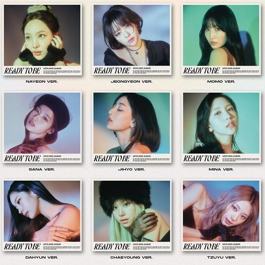 TWICE READY TO BE 12th Mini Album DIGIPACK DAHYUN/CD+Book+Card+