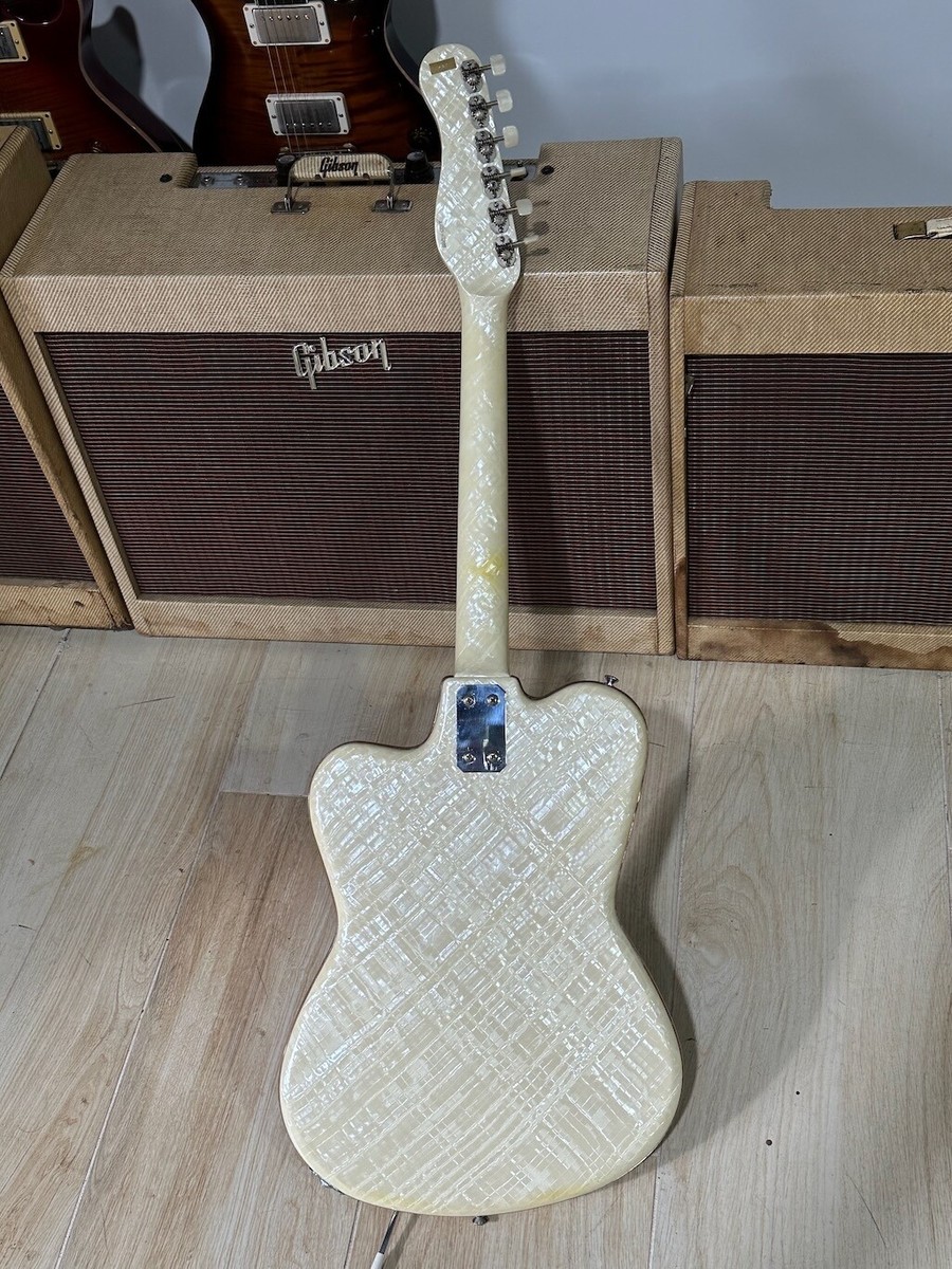 1964 Noble Grand Deluxe Sparkle Guitar by Crucianelli of Italy its