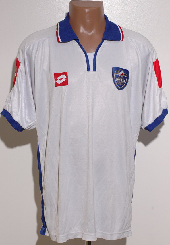 YUGOSLAVIA 2002/2003/2004 AWAY FOOTBALL SHIRT JERSEY LOTTO L ADULT