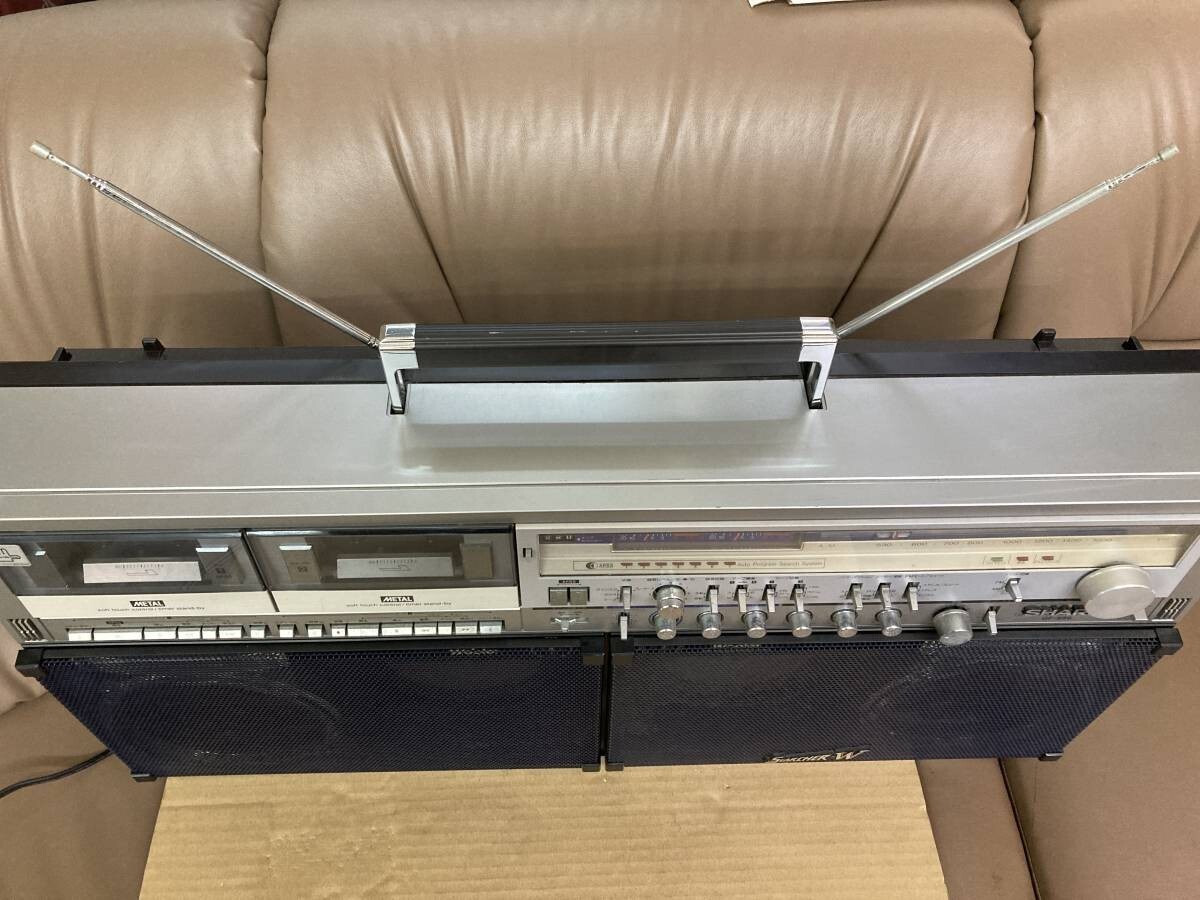 SHARP GF-999 THE SEARCHER-W Stereo Cassette Deck Free Shipping | eBay
