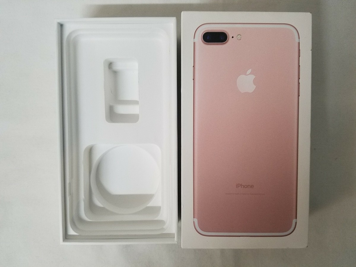 Original Apple iPhone 7 Plus Rose Gold 32GB Empty Box MNR82LL/A | eBay
